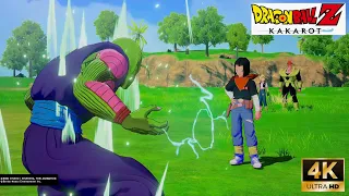 Piccolo vs. 17 & Goku vs. Semi Perfect Cell - DRAGON BALL Z: KAKAROT (4K 60fps)