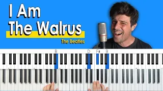 How To Play “I Am The Walrus” by The Beatles [Piano Tutorial/Chords for Singing]