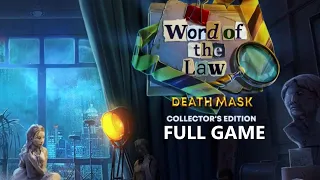 WORD OF THE LAW DEATH MASK COLLECTOR'S EDITION FULL GAME Complete walkthrough gameplay + BONUS