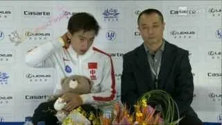 Cup of China 2012 -2/8- MEN SP - Nan SONG - 02/11/2012