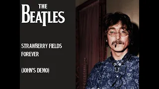 The Beatles - Strawberry fields forever (John's Demo) **2024 AI Cleanup**