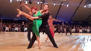 Justinas Duknauskas & Anna Melnikova - WDC World Championship Professional Latin 2014 - 1/4 Rumba