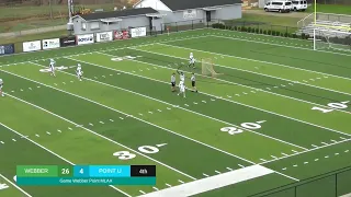 2023 Webber Vs Point NAIA Men's Lacrosse