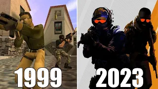 Counter Strike Evolution All Gameplay (1999 - 2023)