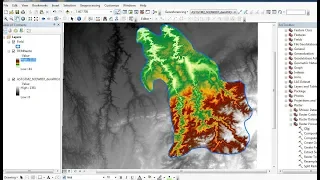 How to Clip DEM by ArcGIS