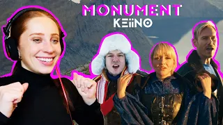 WILL KEIINO GO TO EUROVISION 2021 // REACTING TO MONUMENT // MELODI GRAND PRIX