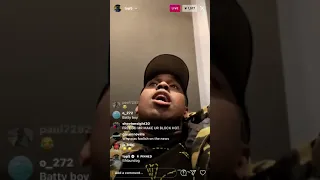 Top5 ig live showing off his new watch