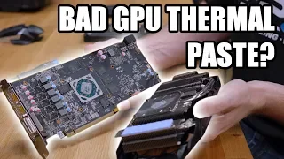 Should you replace your video card's thermal paste??