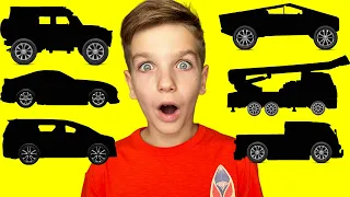 Mark and TRUCK PUZZLE+CAR+TESLA+LIMOUSINE+COUPE+FIRE TRUCK