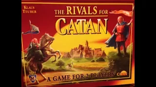 First Game of Rivals for Catan