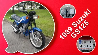 1989 Suzuki GS125 - this is only €650?! - 1989 Suzuki gs 125 top speed (review)