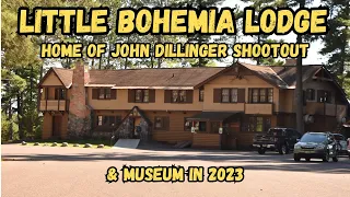 Little Bohemia Lodge John Dillinger shootout and Public Enemies movie location