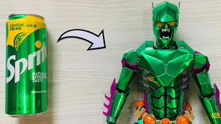 Homemade Armored Green Goblin Using Soda Cans | IronGoblin | Save Those Cans♻️