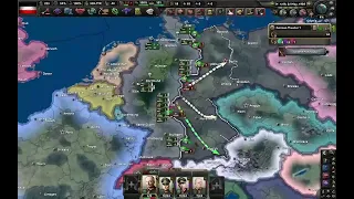 HOI4 Germany Timelapse - Monarchist Path -  Civil War