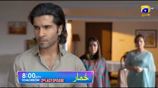 Khumar 2nd Last Episode 49 Promo | Tomorrow at 8:00 PM only on Har Pal Geo