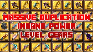 Duplicate As Many Insane Power Level Glitch Gears As You Want! Minecraft Dungeons Fauna Faire
