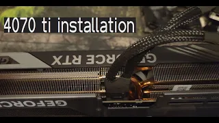 RTX 4070 TI installation guide: everything you need to know about the 12vhpwr cable!