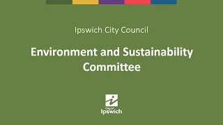 Ipswich City Council - Environment and Sustainability Committee Meeting | 16th June2022