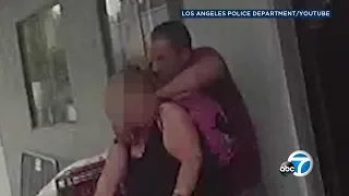 VIDEO: Bodycam footage released in LAPD shooting that left suspect, bystander dead | ABC7