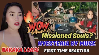 FIRST TIME REACTION - Hysteria by Muse | Missioned Souls - a family band cover | GRABI🔥