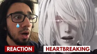 TRAGIC Nier Automata Scene Reaction