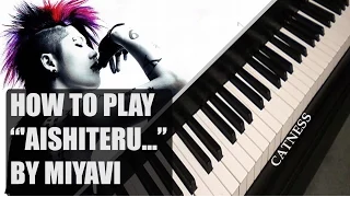 Miyavi - Aishiteru Kara Hajimeyou (Piano Tutorial/Synthesia)