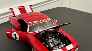 Acme 1/18 69 Chevy Camaro Z28 ( Big Red )