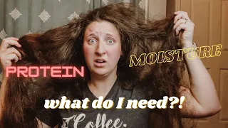 Moisture vs Protein | HOW TO TELL WHAT YOUR HAIR NEEDS!
