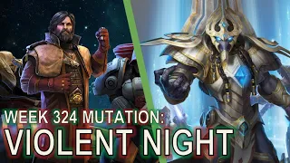 Starcraft II: Co-Op Mutation #324 - Violent Night