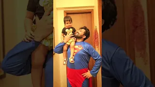 Every Dad Is Superman 🦸‍♂️ If Babies can  Talk Ep 13 #ytshorts #shorts #amyratalks #minivlog