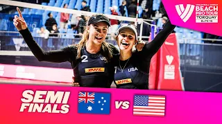 Clancy / Mariafe vs. Flint / Scoles - Semi Final Highlights Torquay 2022 #BeachProTour