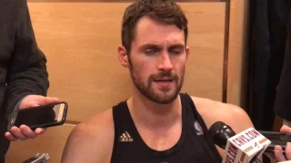 Kevin Love on his 40-point night vs. Portland