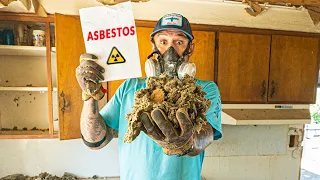 Asbestos In The Abandoned House!  SUPER DANGEROUS! (EP.10)