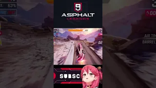 Sakura Miko in Asphalt9 #shorts  #gaming #cars #racing #raijin