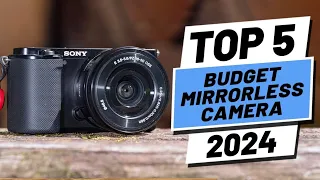 top 5 best budget mirrorless camera review 2024 // top 5 best az gadgets