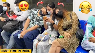 If Two Boys Falling Asleep on You at the Same Time Prank || FIRST TIME IN INDIA || DEEPANSHUMANNI ||