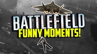 Battlefield 4 Funny Moments - RendeZook, Evil Snow Mobile Man, Lucky Shot! (Funny Moments)