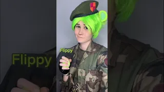 Team Flippy or Fliqpy ? 👇 #cosplay #happytreefriends