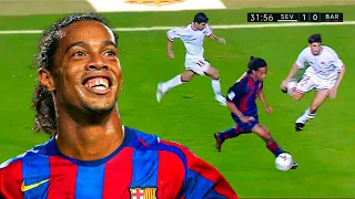 El día que RONALDINHO salvó al BARCELONA del DESCENSO