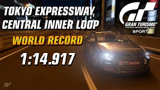 GT Sport World Record // Online Time Trial A (31.12.20-14.01.21) // Tokyo - Central Inner Loop