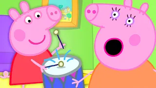 Peppa Pig Makes Music 🐷 🎶 Peppa Pig Official Channel 4K Family Kids Cartoons