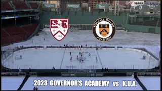 2023 Governor's Academy BV Hockey vs Kimball Union Academy