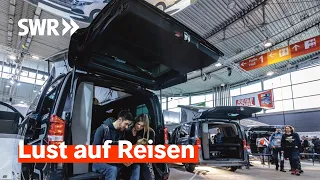 Unterwegs auf der Urlaubsmesse CMT 2024–die neuesten Trends für Camping und Reisen | SWR Treffpunkt