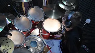 WE WILL ROCK YOU - Zack's Drum Cover with added Toms & a cool Queen T-Shirt! #queen #wewillrockyou