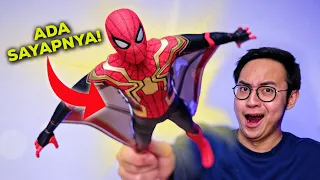 UNBOXING & REVIEW HOTTOYS SPIDER-MAN TERBARU, INTEGRATED SUIT!