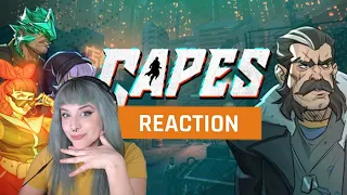 My reaction to the Capes Official Reveal Trailer | GAMEDAME REACTS