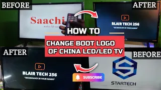 How to Change Boot LOGO Of China LCD/LED TV