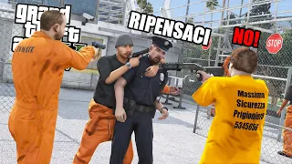 SONO EVASO DALLA PRIGIONE (PERICOLOSO) - GTA 5 MOD VITA REALE JIMMY #54