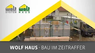 Bau eines WOLF Fertighauses im Zeitraffer - WOLF Haus