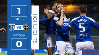 HIGHLIGHTS | Gillingham 1 Sutton United 0